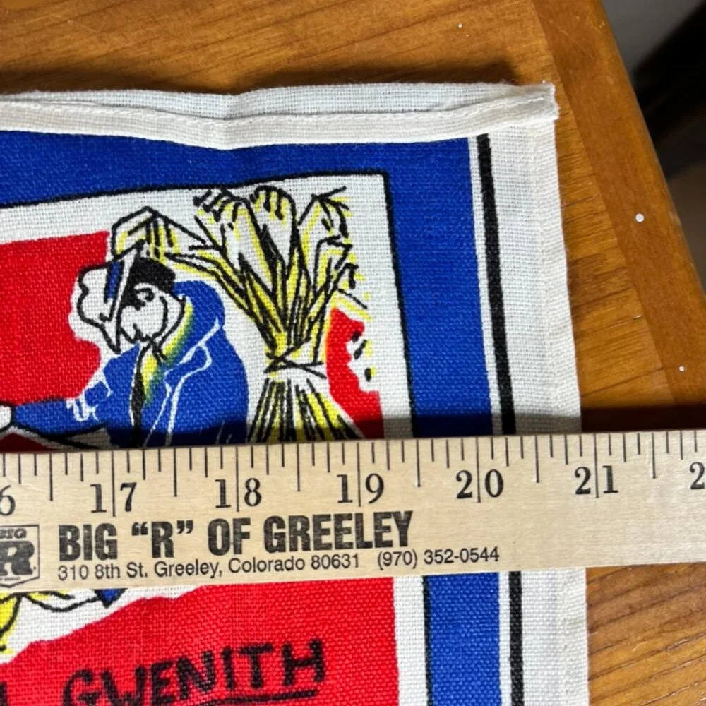 Welsh‎ Recipes Towel NWOT